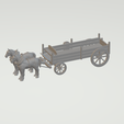 carreta-de-caballos.png Horse-drawn cart in H0 or 1:87 scale