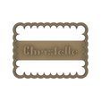 Petit-beurre-Christelle.jpg Cookie cutters petit Beurre first name Christelle