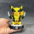 z5775306762162_57bc6ba4c86f1db221bdaa20889e6bdb.jpg Pikachu Wolverine - STL & 3mf Multicolor