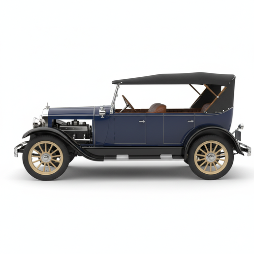 Chevrolet Superior (1923) 1:64 car STL, custom car STL, car for diorama, car lamp STL, steampunk car STL, car model STL, JDM car STL, 2000s tuner car STL, post apocalyptic car STL, assembly car STL, 1:18 car STL, 2010 supercar STL, American muscle car STL