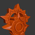 5.png Pyro Gnosis -- Genshin Impact -- Gnosis of Mavuika -- 3D Print-In-Place