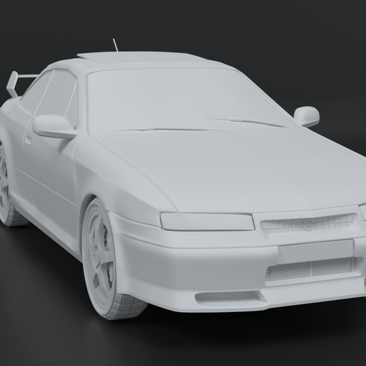 2.png Opel Calibra STL with separated parts for 3D printing