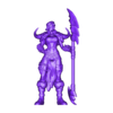 Girl_Barbarian_55mm.stl Barbarian Girl 3D print model