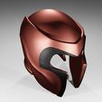 5.jpg 3D Printable File: Magneto Helmet X-Men Replica STL File