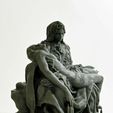008-4.jpg Free STL file PIETA IN ST. PETER'S BASILICA, VATICAN・3D printer model to download