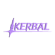 kerbal-Logo.stl Kerbal Space Program Logo