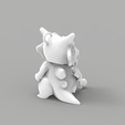 0_0.png CUBONE KEYCHAIN DANIEL ARSHAM STYLE SCULPTURE - WITH CRYSTALS AND MINERALS