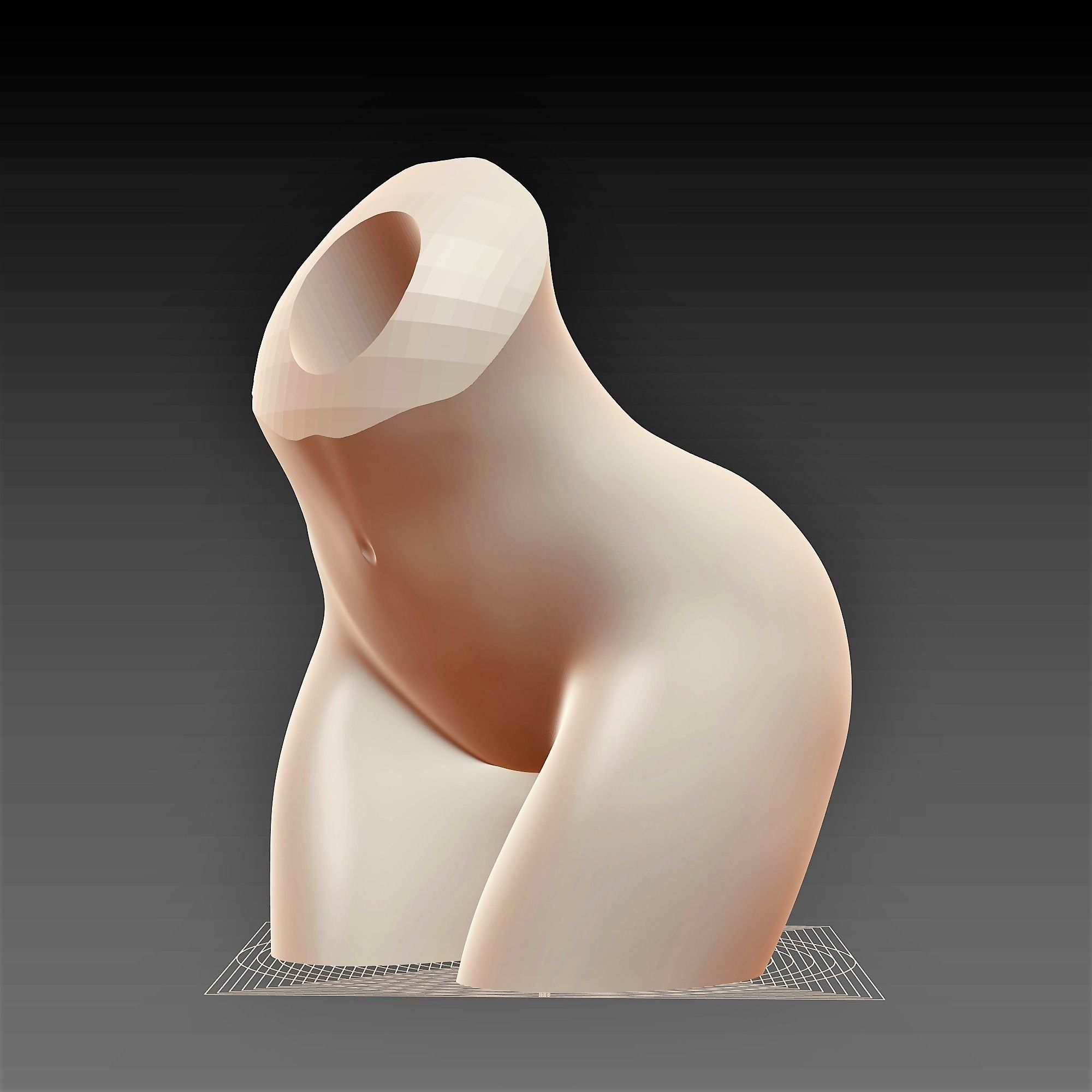 rend0004.jpg STL file Stroker Holder v1 (3D-Printable Sexercise Doll)・3D print object to download, SixLifeSeven
