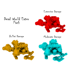 cover_all_square.png STL file DEAD WORLD EATER SPACE MARINE PACK・Template to download and 3D print