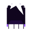 Pi_Top_Grey.stl Multi-Color Raspberry Pi 3B+ Case (Mosaic Logo)