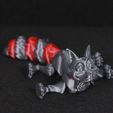Niedlicher Flexi Print-in-Place Fuchs