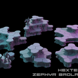 HEXTECH-Zephyr-Badlands-Vol-2.png HEXTECH - Hex Hills - A Game of Armored Combat Map Pack (Battletech Compatible)