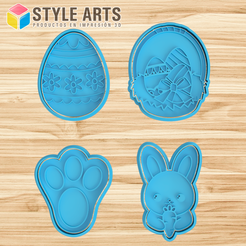 PASCUAS-PACK-1.png Easter Cookie Cutters - Easter Day - Cookies cutters