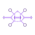 e011-frame.stl Tiny Tie - Eachine E011 based