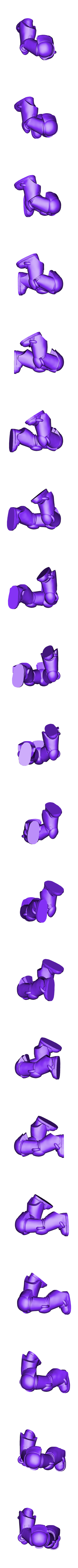 legs_3.stl 11 pairs of power armour legs - 28mm heroic