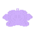 llavero flowey v1.stl undertale keychains