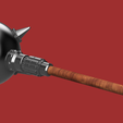 2.png Superman 2025 - Hawkgirl mace 3D model
