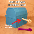 lockchest1.png Treasure Chest With Key Lock
