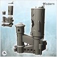 1-PREM.jpg Modern industrial buildings pack No. 1 - Modern WW2 WW1 World War Diaroma Wargaming RPG Mini Hobby