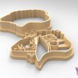 jotaro_kujo_up_3 -.jpg Jotaro Kujo from “JoJo's Bizarre Adventure” Cookie Cutter - STL file