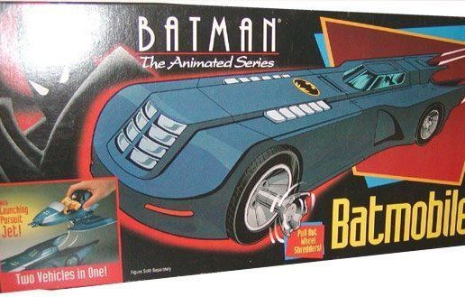🦇 KENNER BATMAN SÉRIE ANIMADA BATMOBILE BAT BOMB・Arquivo STL