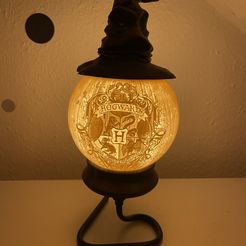 Harry Potter luz de noche lithophane