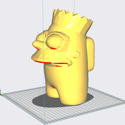 Bart-Among-Us.png Fichier OBJ Bart Impostor parmi nous・Modèle pour impression 3D à télécharger