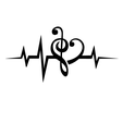2.png Love Music Icons Wall Decoration