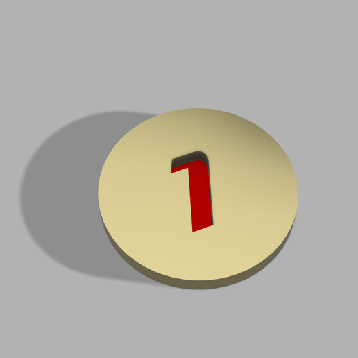 🔑 Token alpha/number collection!・ 3D File for 3D printing・Cults