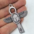 Ankh-cross-scarab-Pendant-08.jpg Ankh cross  scarab wing  Pendant