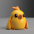 Cover-1.png Cute Articulated Chick *COMMERCIAL LICENCE*