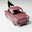 2png.png vintage car Wine Bottle holder