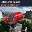 Veröffentlichung-4.2.png 3D file Snow Cannon shaped Air Cooler - Ultrasonic Cooler・3D printable model to download