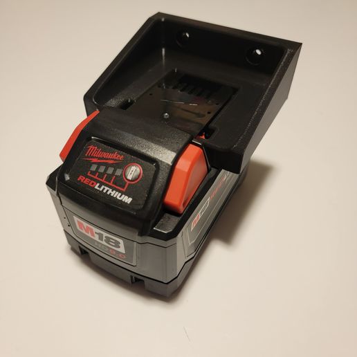 Milwaukee Tool M18 Battery Wall Mount - Single