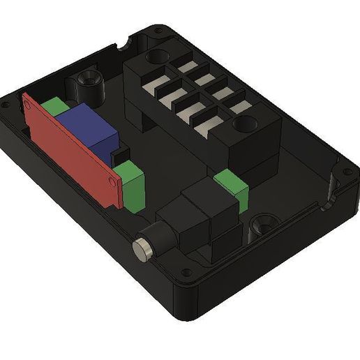 Download free STL file 240v Power Relay • Template to 3D print ・ Cults