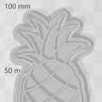 Pineapple1.png Pineapple cookie cutter