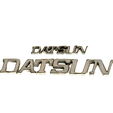 03.png Letters or Typography Datsun 1500 / 620 (1975) / Typography Datsun 1500 / 620 (1975)