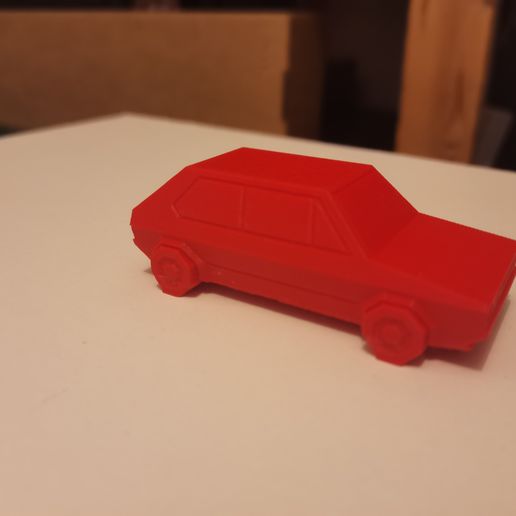 Volkswagen Golf GTI - Low Poly Miniature, kyllianm