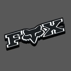 Fichier_001-(2).jpeg Free STL file FOX key rings・3D printer design to download