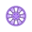 _Rim_without_axel_hole_(no_brake).stl EVO X OEM GSR Evolution Wheel