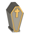 Coffin-with-a-swing-lid-closed.png COFFIN CASKET SWING TOP GARBAGE CAN
