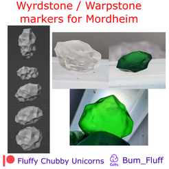 Wyrdstone-warpstone.png Free STL file Wyrdstone Warpstone markers for Mordheim・3D printer model to download