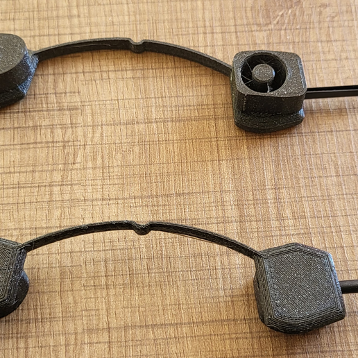 Smart 451 soft top guide repair kit 3D model