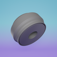 Inferior.png Barbershop Roll Anti-Stress Keychain Without Brackets