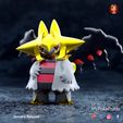munchatina-1-copy.jpg 3D-Datei Munchatina - Munchlax x Giratina vorgestütztes Modell kostenlos・Objekt zum Herunterladen und Drucken in 3D