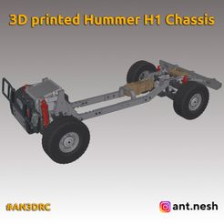 preview_chassis.jpg Файл 3D 3D напечатанное шасси Hummer H1 от [AN3DRC]・Шаблон для 3D-печати для загрузки