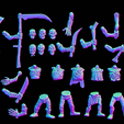 PlasticZombies.png Multi part zombies