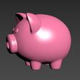 zz-2144422.jpg Porquinho mealheiro cor-de-rosa