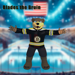 ImagenDeCartelV3.png Blades the Bruin (the team mascot for the Boston Bruins)