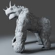 Preview3.jpg Gorilla Turtle Monster - 3D Print Model